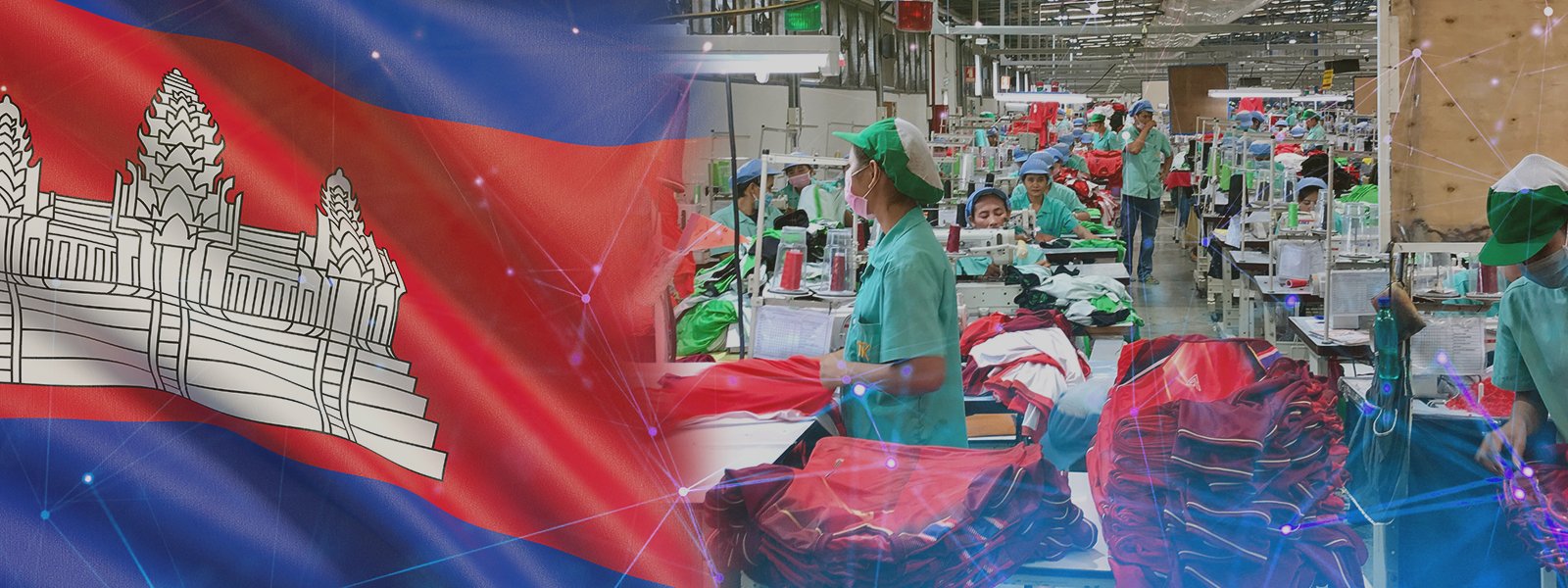 Cambodia during covid-19  Camboya: Mantener a los trabajadores de las fábricas a salvo del COVID-19